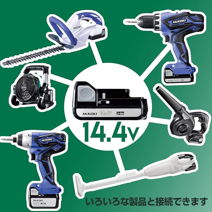HIKOKI UF 18DSDL 扇風機 14.4V/18V　AC HIKOKI ハイコーキ UF 18DSDL 扇風機 14.4V/18V - メルカリ